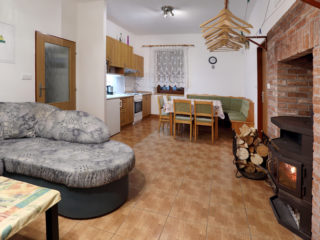 apartmán 2 - průhled